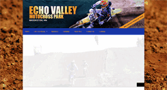 Desktop Screenshot of echovalleymotocross.com